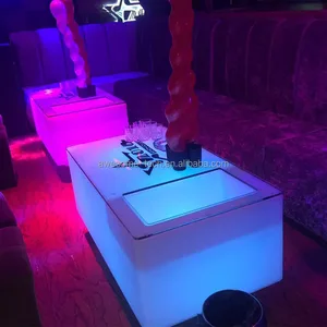 LED Luminous Table for Dining Furniture or Indoor Furniture