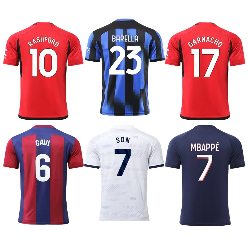 2023 2024 Messi Pink Black Soccer Jersey Football Shirt Soccer Uniform