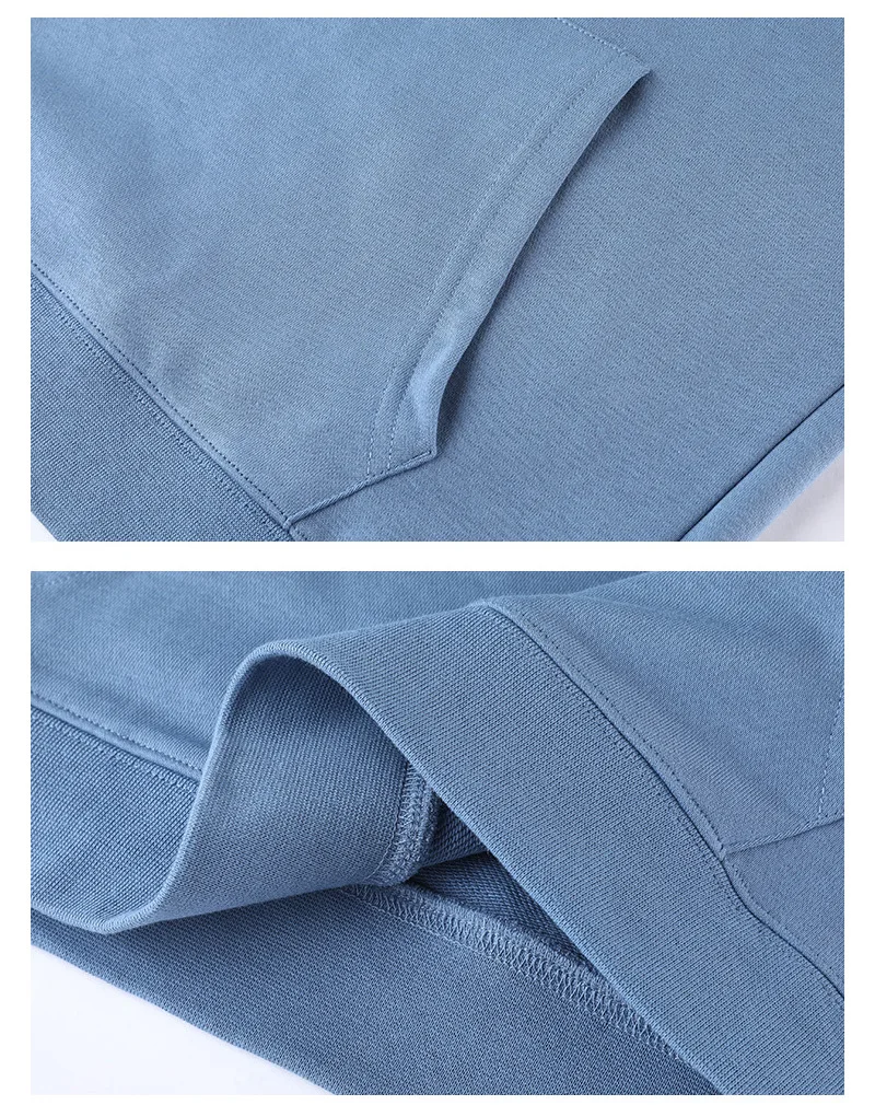 Fall Winter Plain Sweat Suits Cotton 2 Piece Pullover Hoodies Sweatpants Track Suit Private Label Tracksuit Casual Sweatsuit