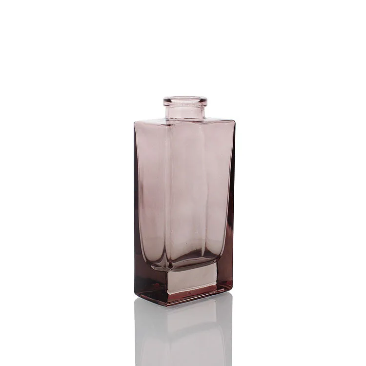 150ml Amber Grey Flat Rectangular Square Aromatherapy Bottle