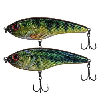 Fishing Tackle Stainless Steel Live Bait Slow-Sinking Jerk Bait 130mm 57g Freshwater Bionic Bait – Lure – view 2