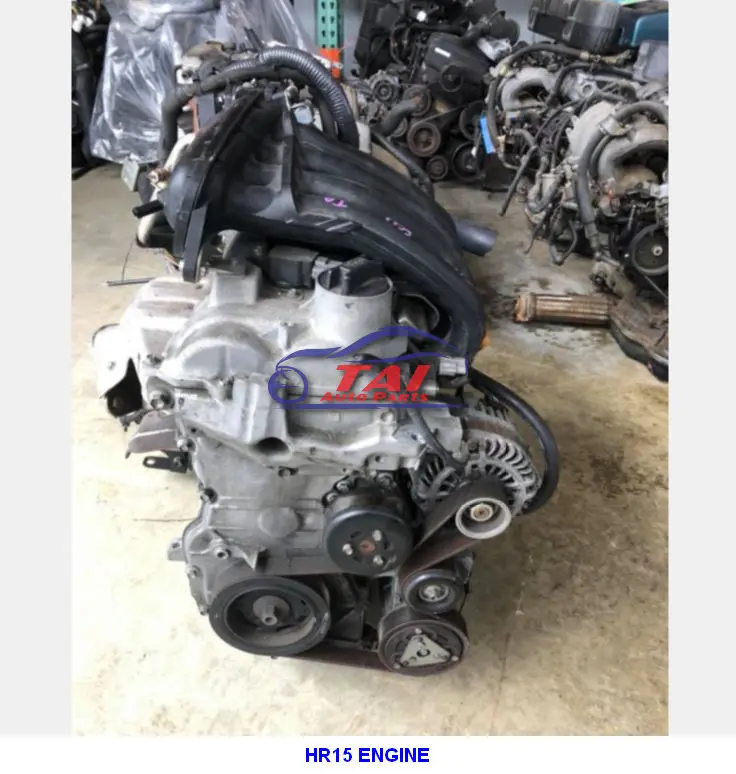 Used Japanese Diesel Engine HR15 with Gearbox for Nissan