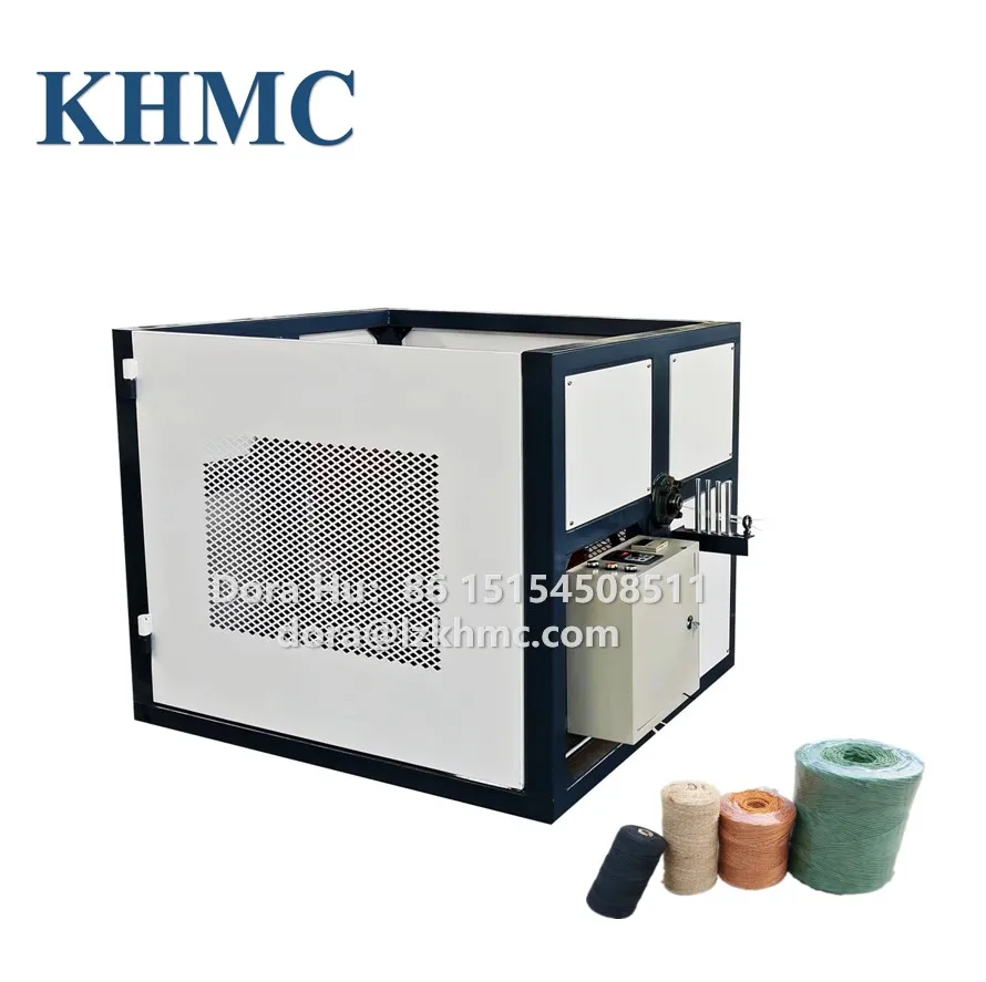 PP Rope Twisting Machine Plastic Rope Twisted Twine Spool Winding Machine