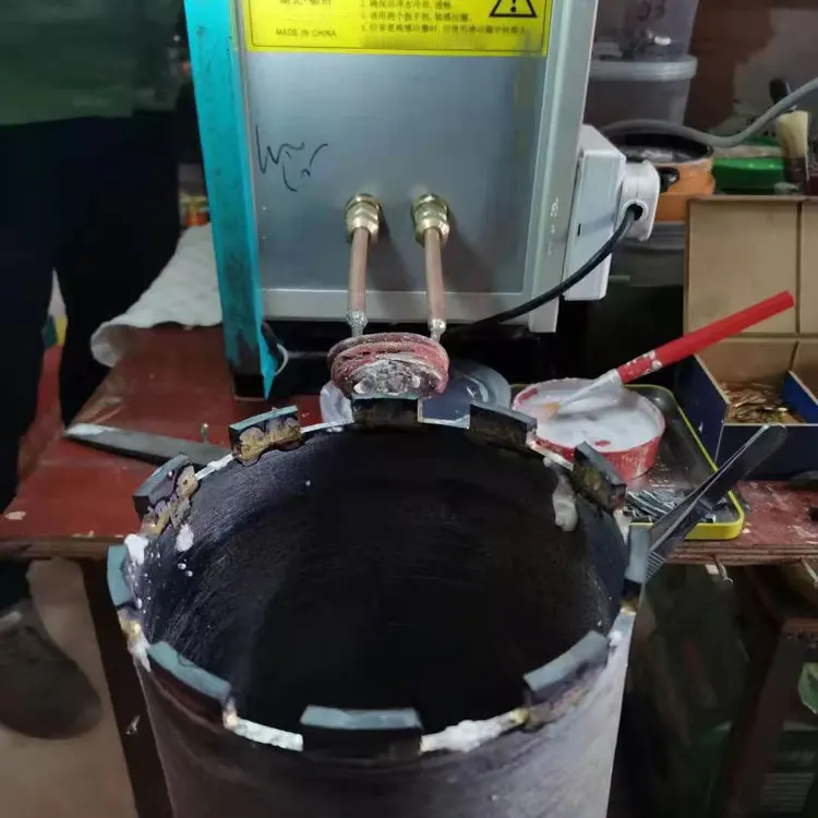 Diamond Segment Core Drill Bit Brazing Machine
