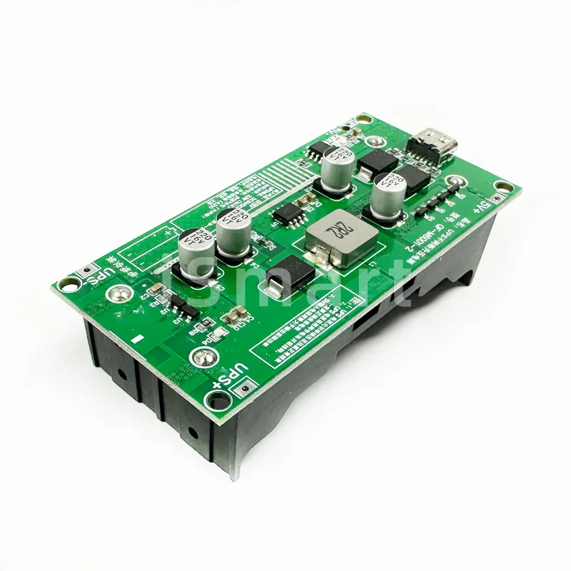 Module UPS 5V à 12V 15W - Alimentation Sans Interruption Pour Batterie 18650 - Chargeur Type-C USB