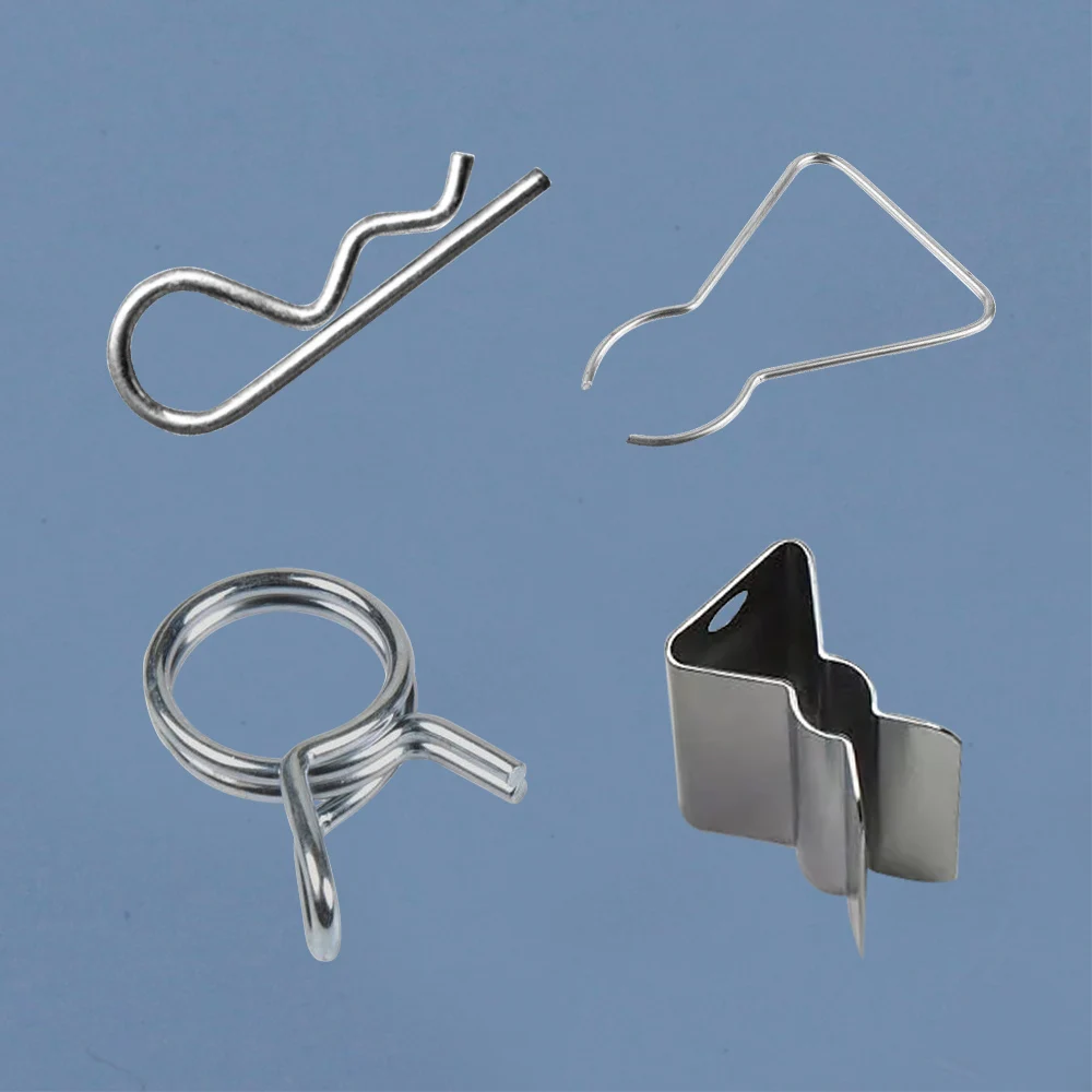 Custom Spring Steel Clip High Precision Metal Clip Oem Stamping Various Types of Metal Clamps