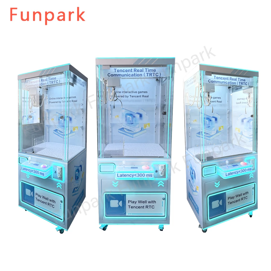 Funpark High Quality Wholesale Amusement Arcade Claw Crane Toys Dolls Machine Coin Operated Games details