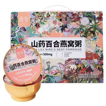 New Quality Assurance Low-calorie Meal Replacement High Nutrition Without Additives Yam Lily Oatmeal Porridge