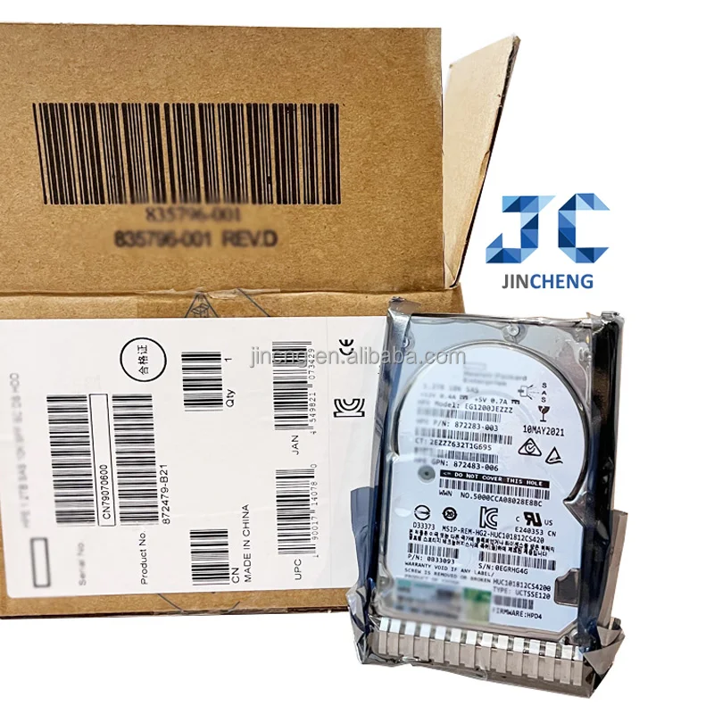 872738-001 872481-B21 1.8TB SAS 10k 2.5 DS 12G SC HARD DRIVE