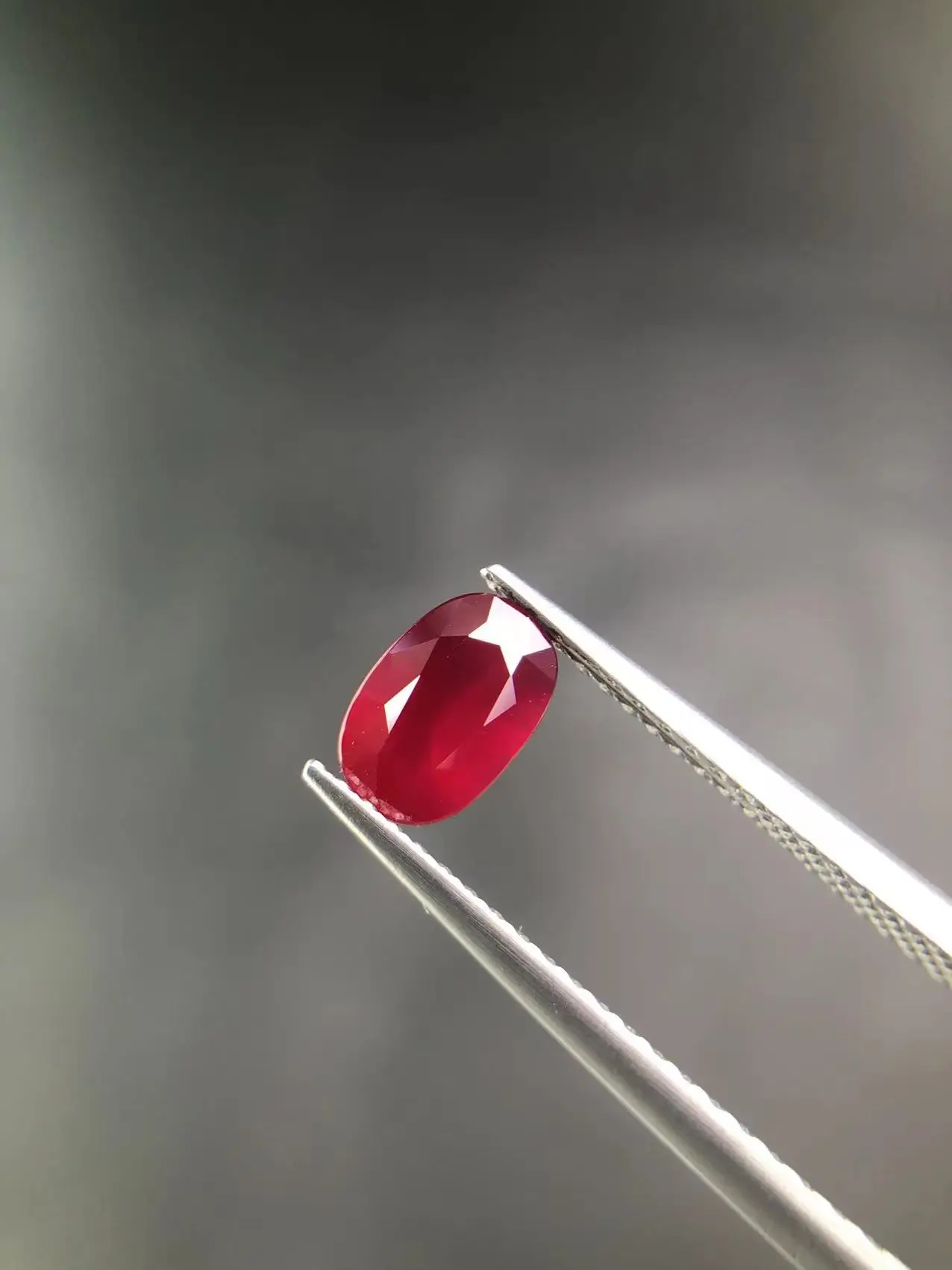 Lanphear 2.01ct 8.57*5.71*4.23mm Natural Pigeon Blood Ruby Gemstone for Necklace Making Natural Pigeon Blood Ruby Loose Stone