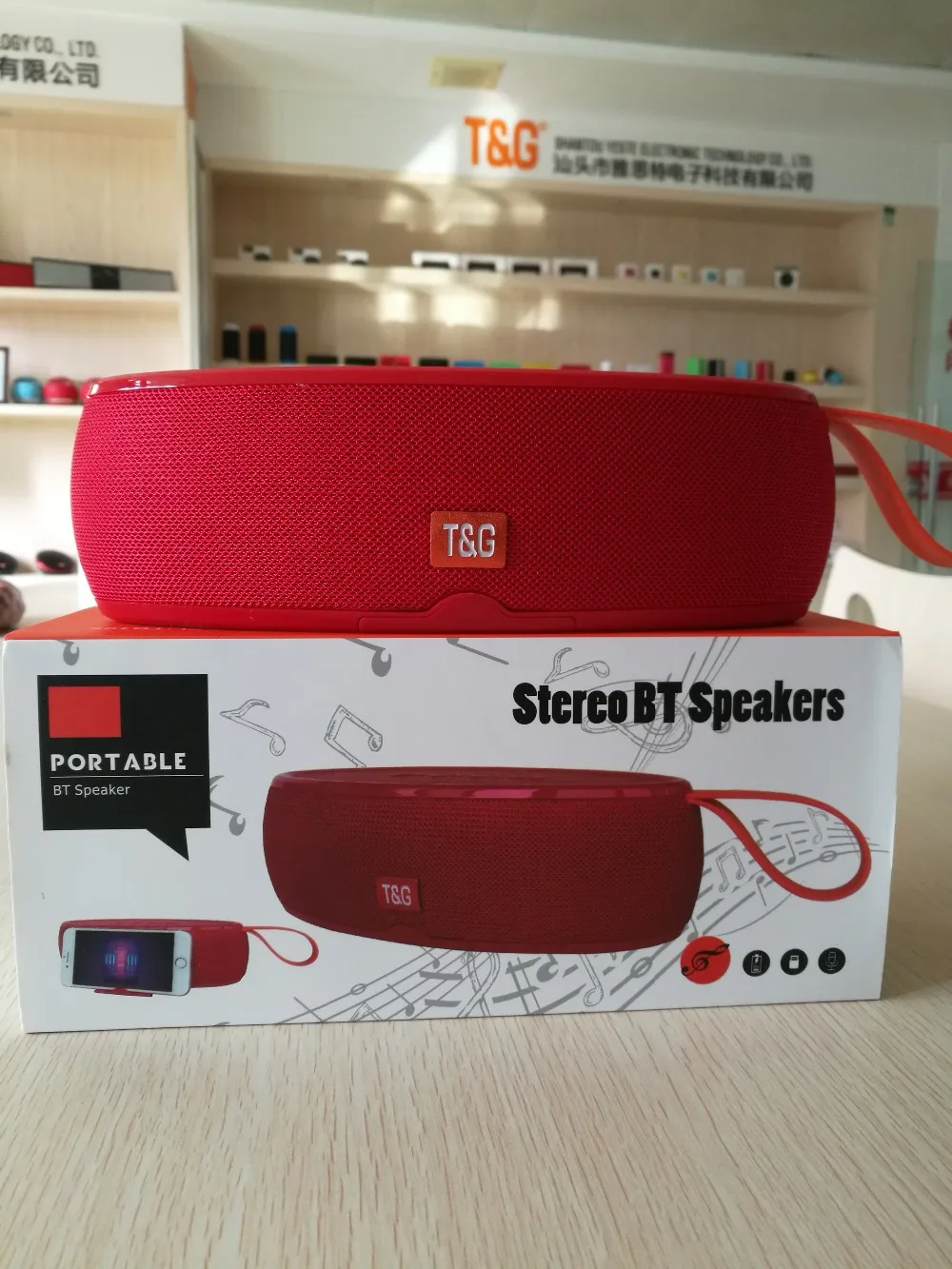 Original TG portable bluetooth speaker with waterproof & FM function subwoofer speaker - ANKUX.COM