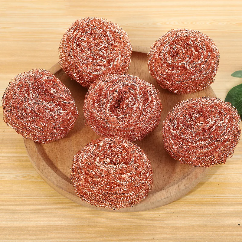 Бытовой плоский медный стальной проволочный моющий чистящий