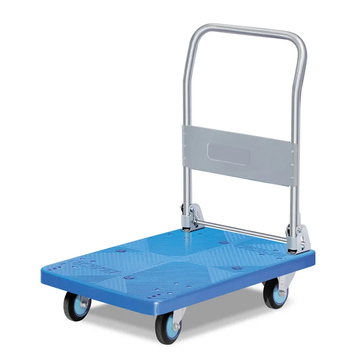 China manufacturing cheap plastic trolley flat tool cart heavy duty trolleys