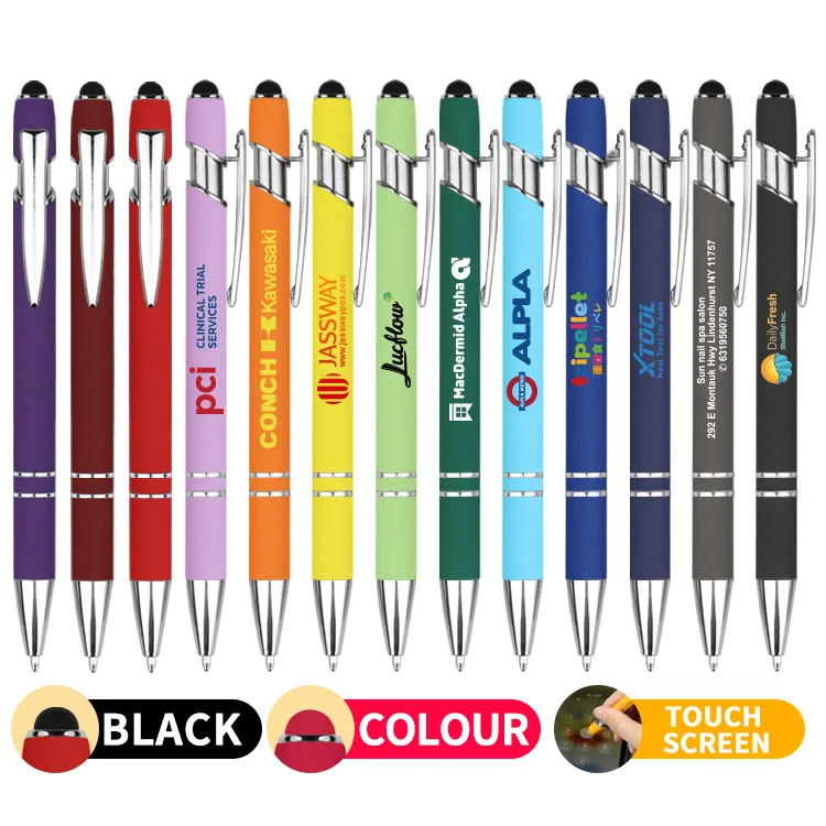 BKS New Promotion Cheap Ball Point Metal Pens With Personalized Custom Print Branded Logo Manufacturer Ballpoint Gift