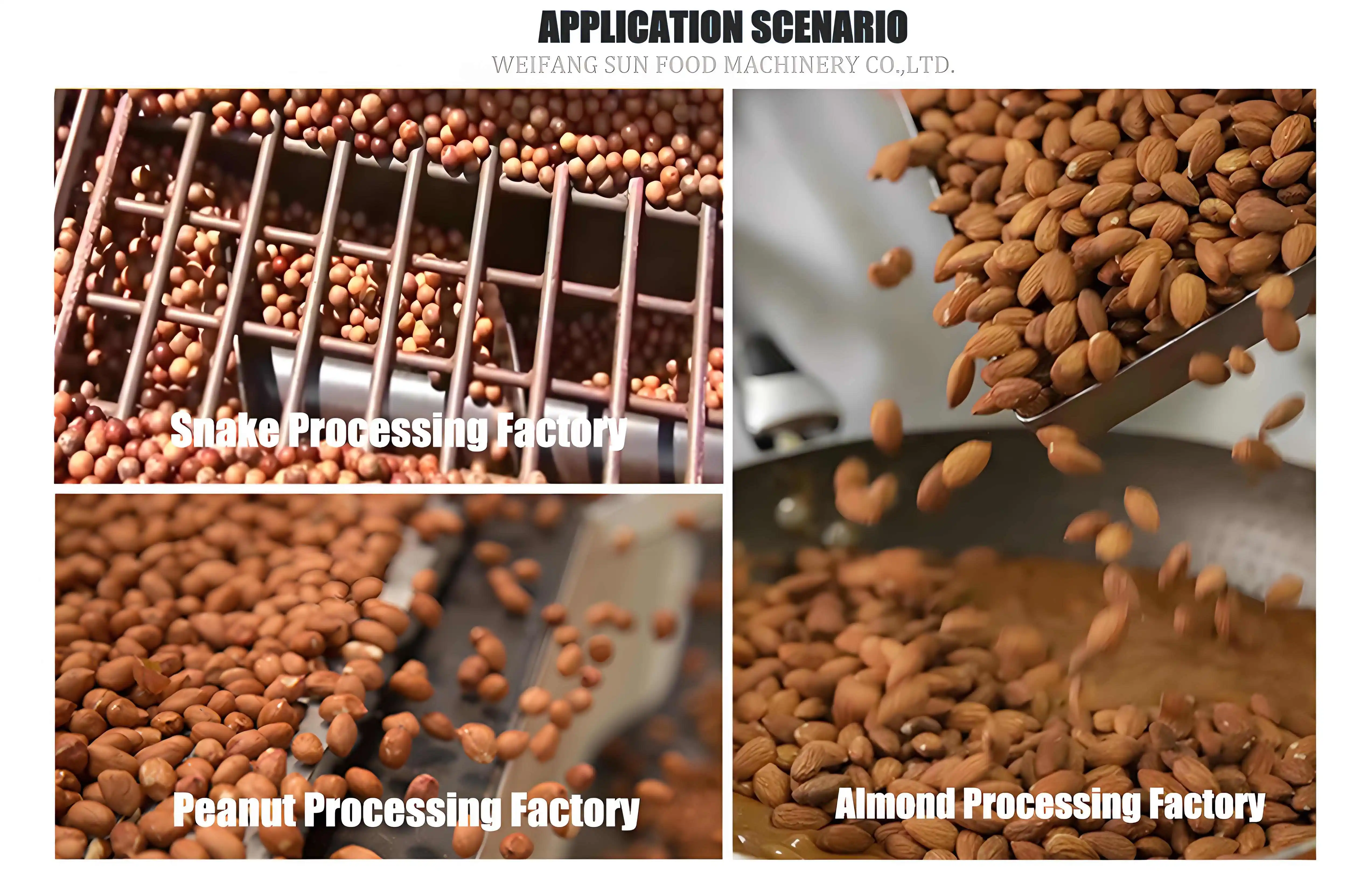 Other Snack Food Automatic Processing Glazed Walnuts Chocolate Honey Caramelized Peanut Almond Sugar Pan Nut Coating Machine