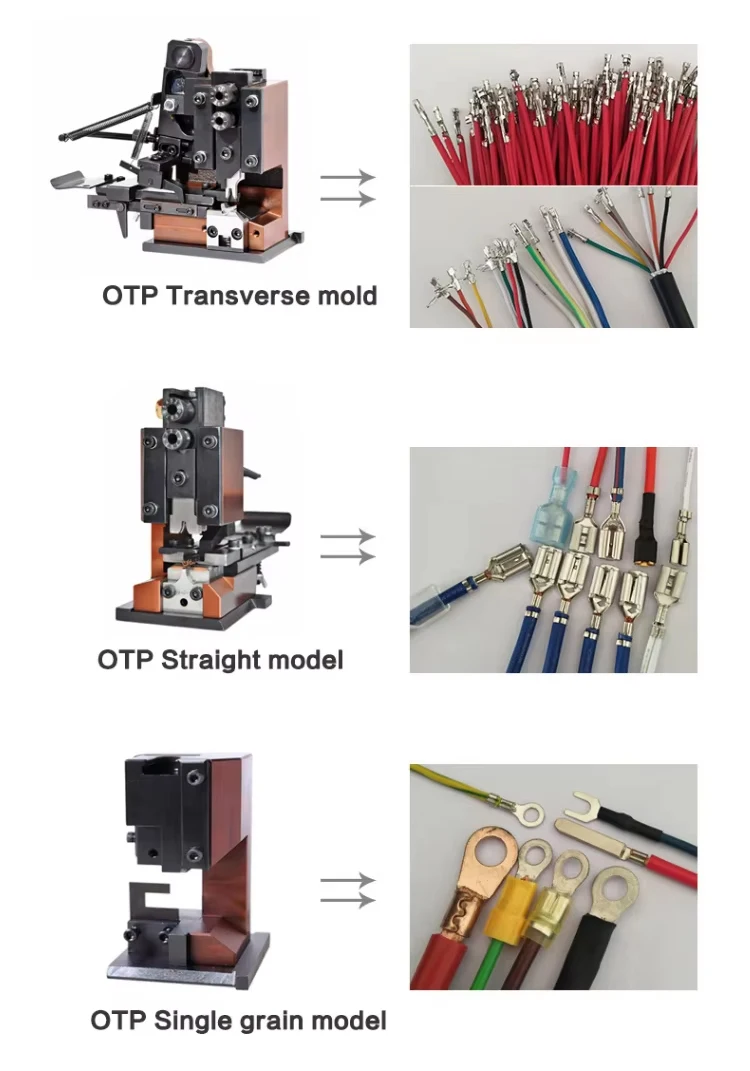 Fully Semi-automatic ultra Quiet Terminal Machine OTP Mold Electric Crimping Machine Wire Crimping and Terminal Making Machine