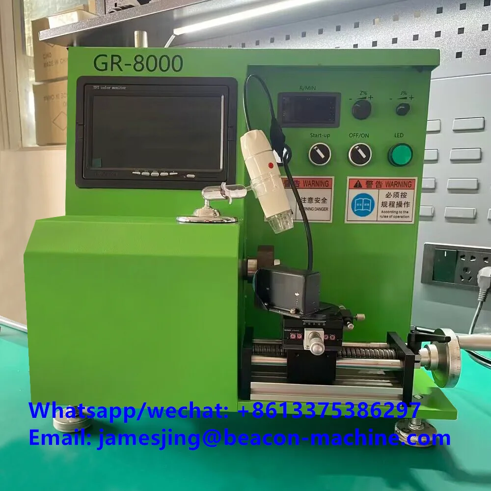 Common Rail Injector Nozzle Repair Diesel Fuel Injection Grinder CR8000 Injector Nozzle Grinding Machine