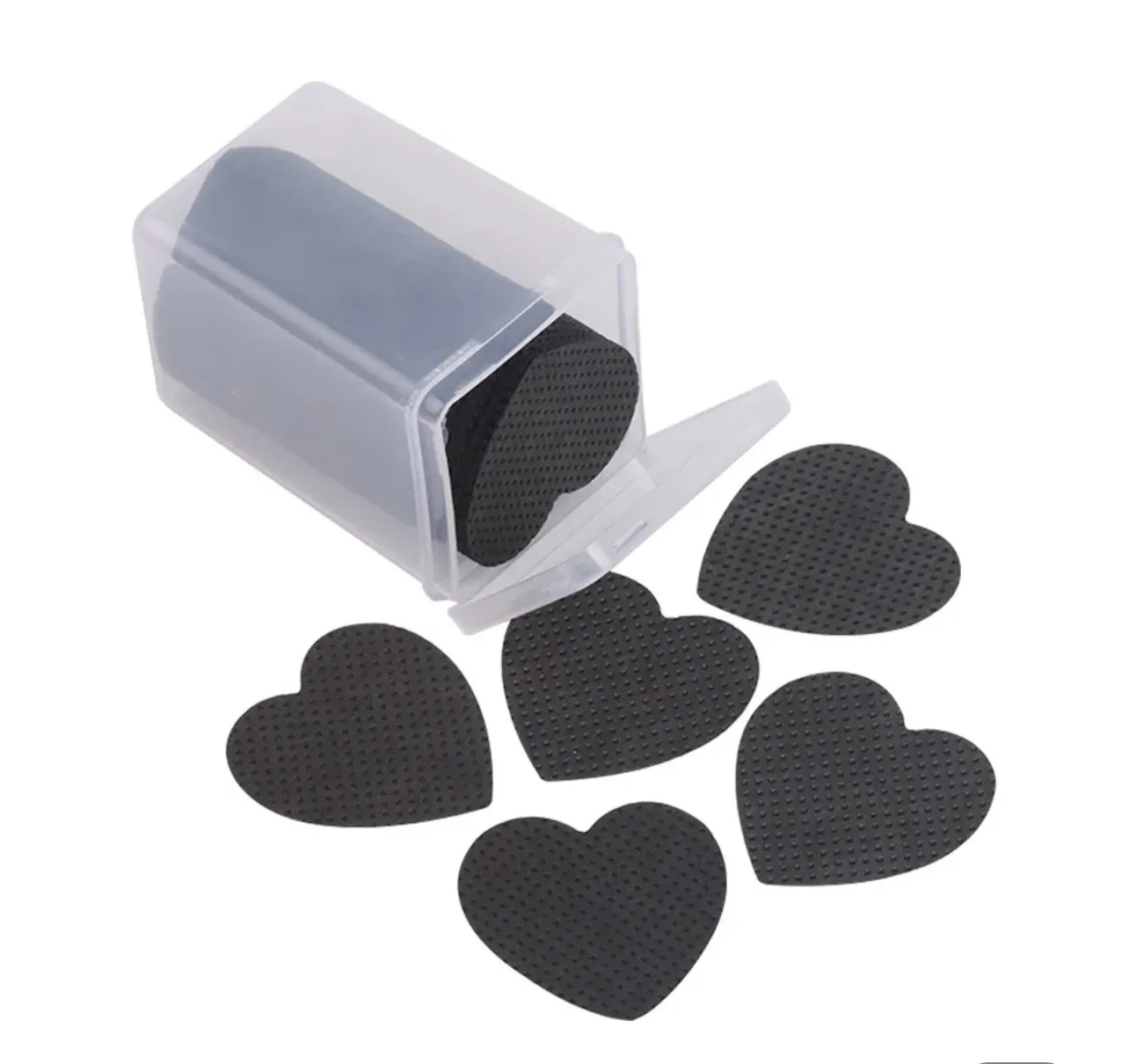 Custom Logo 200pcs/box Heart Nail Gel Remove Pads Lint Free Cotton Pad
