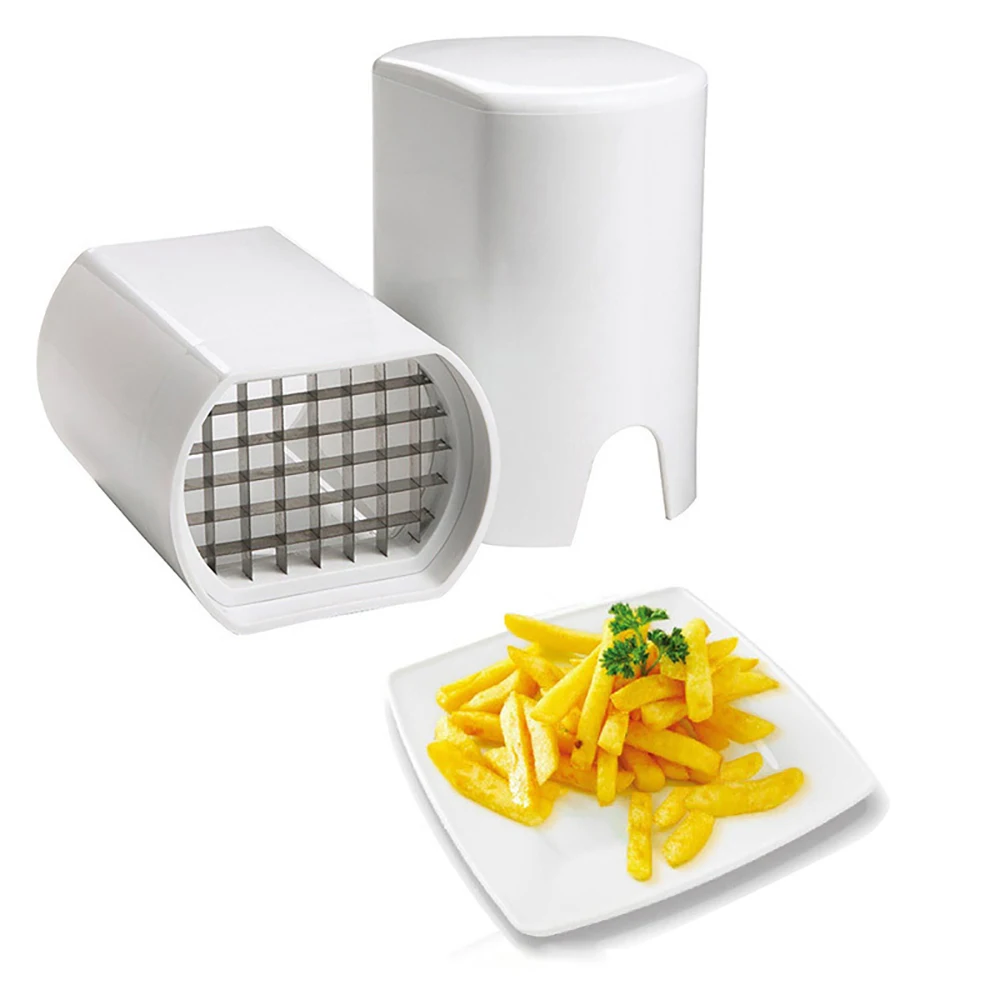 HOT Stainless Steel Potato Slicer Cutter Chips Potato Cutting Device Frie Tools 