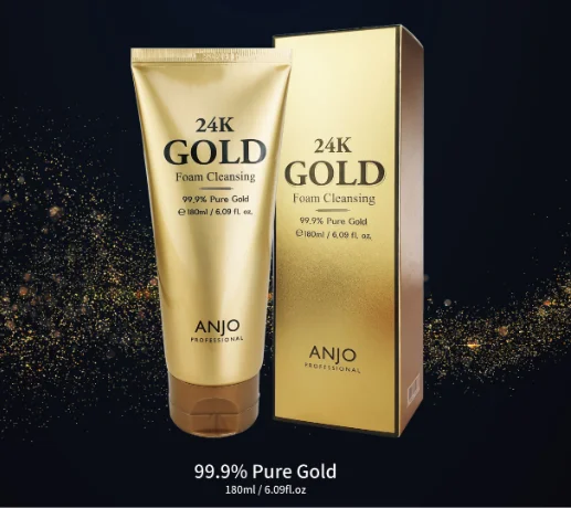 アンジョー プロフェッショナル 24K GOLD フォームクレンジング 180ml