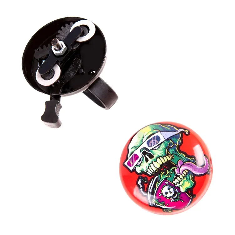 Высококачественные изысканные велосипедные аксессуары колокольчики на заказ с мультяшным Роком детские