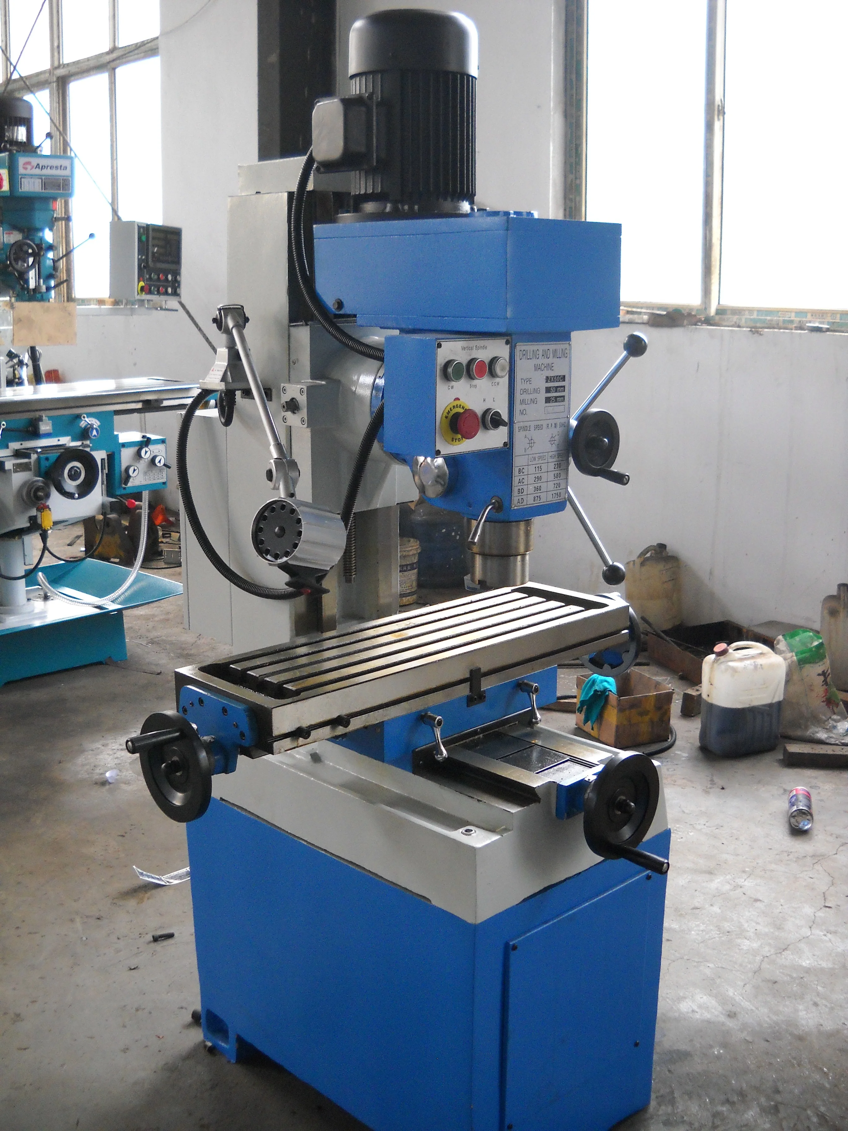 Drilling Milling Machine ZX50C - Sustainable & Versatile