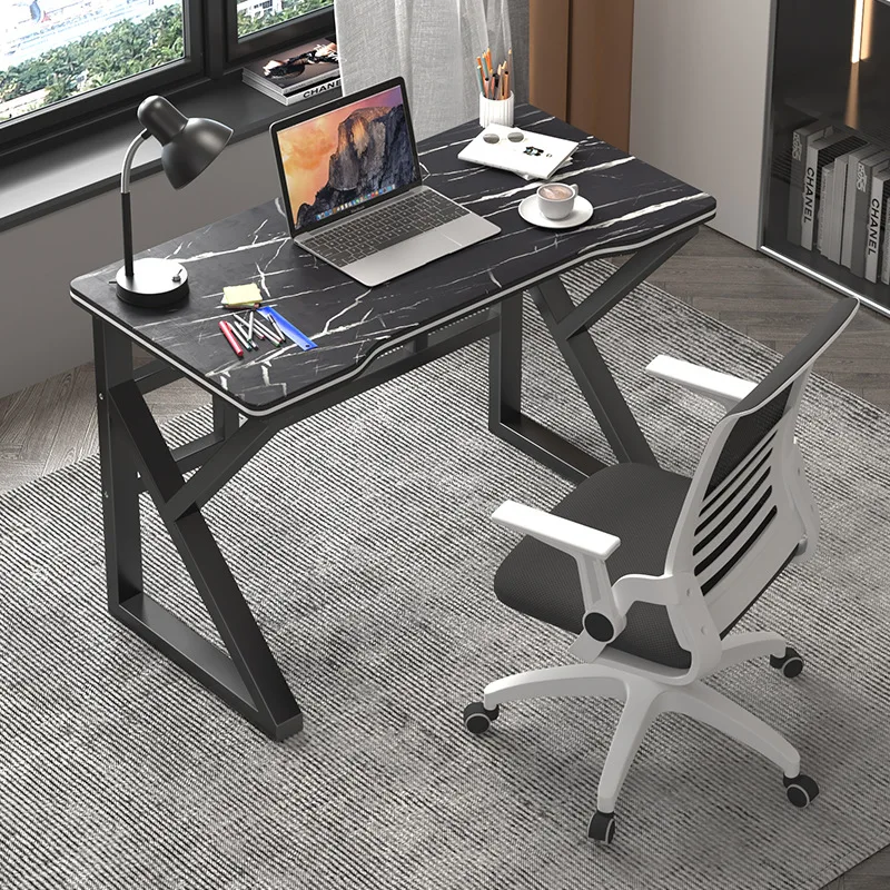 Custom Computer Table Top Wholesale New Design Modern Black And White Gaming Desk For Home Office ...