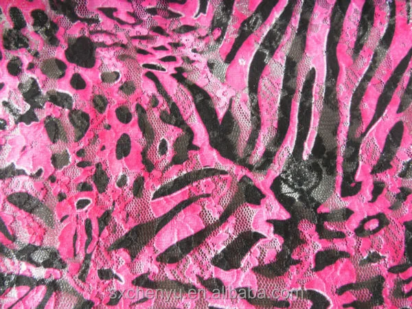 Chenyutex Autumn and winter fashion Nylon Spandex Lace Jqd knitting  Fabric