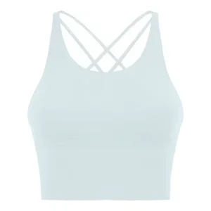 Topko High Quality  ODM OEM  Sports Bra Backless Fitness Yoga TOP