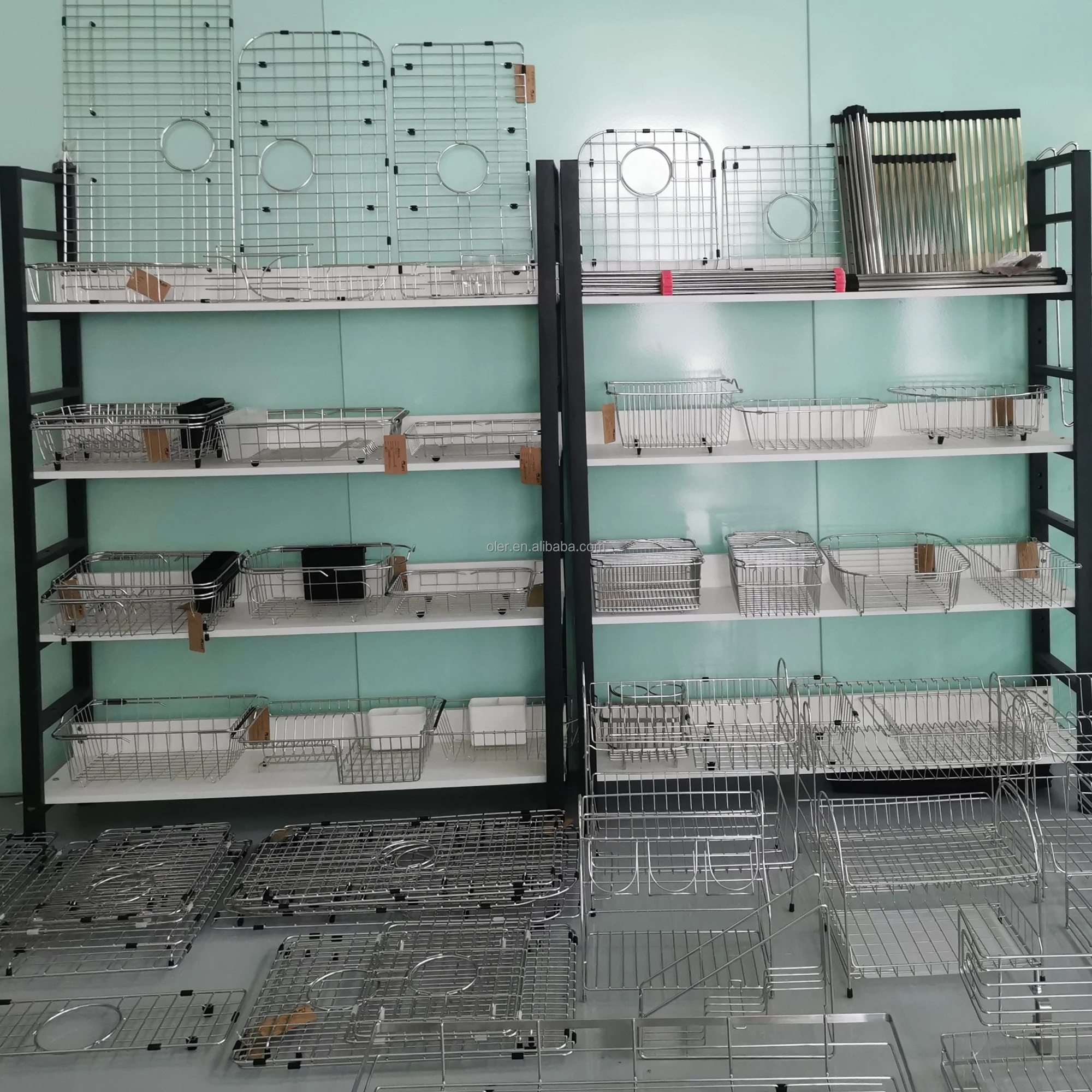 Handmade Kitchen Sink Grid Rack Wire Steel Stainless Sink Bottom Grid ...