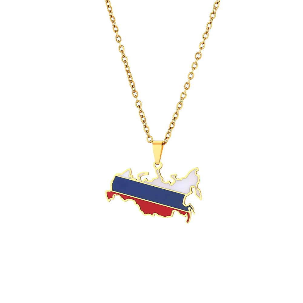 Map Necklaces