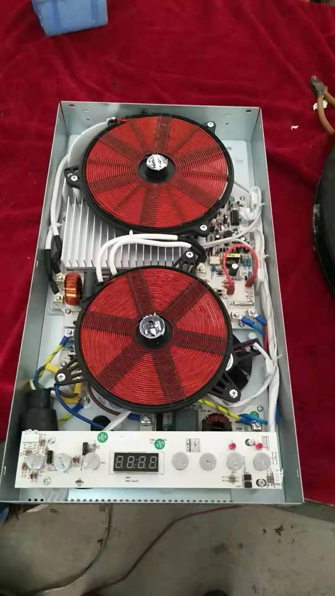 Two Burners Induction Cooktop Components Electric Induction Cooker