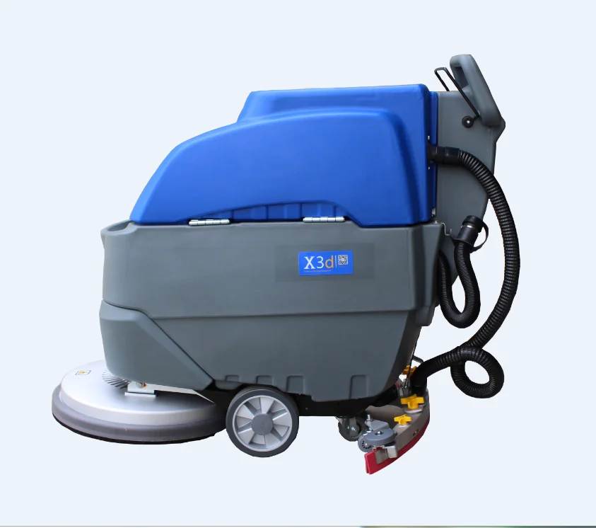 CWZ China Factory X3 Electric Manual Pedestrian Automatic Cleaning Machine New Product Plastic Road Sweeper