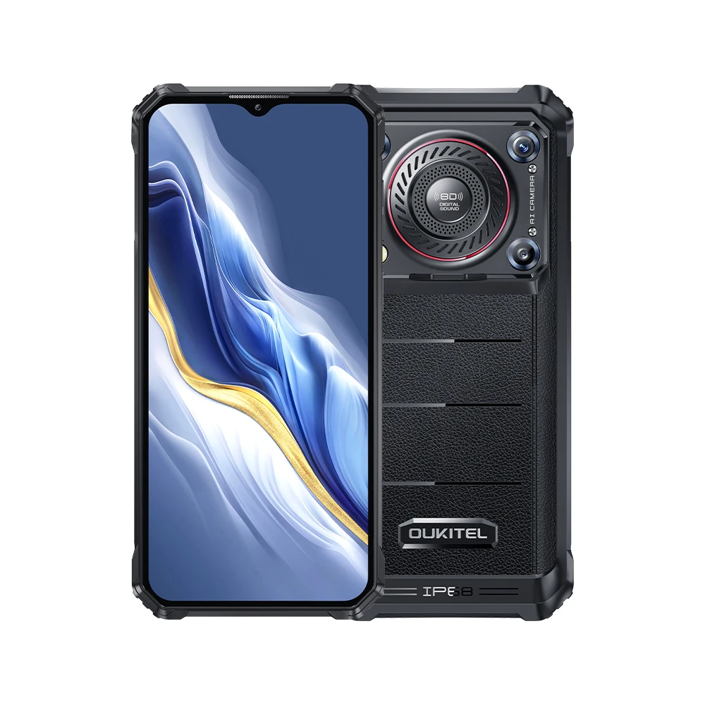 タフネス　スマホ　OUKITEL WP36 Pro 256GB Oukitel WP36: 10600mAh, 8D Sound, Triple-Cam, 8+128GB, MediaTek