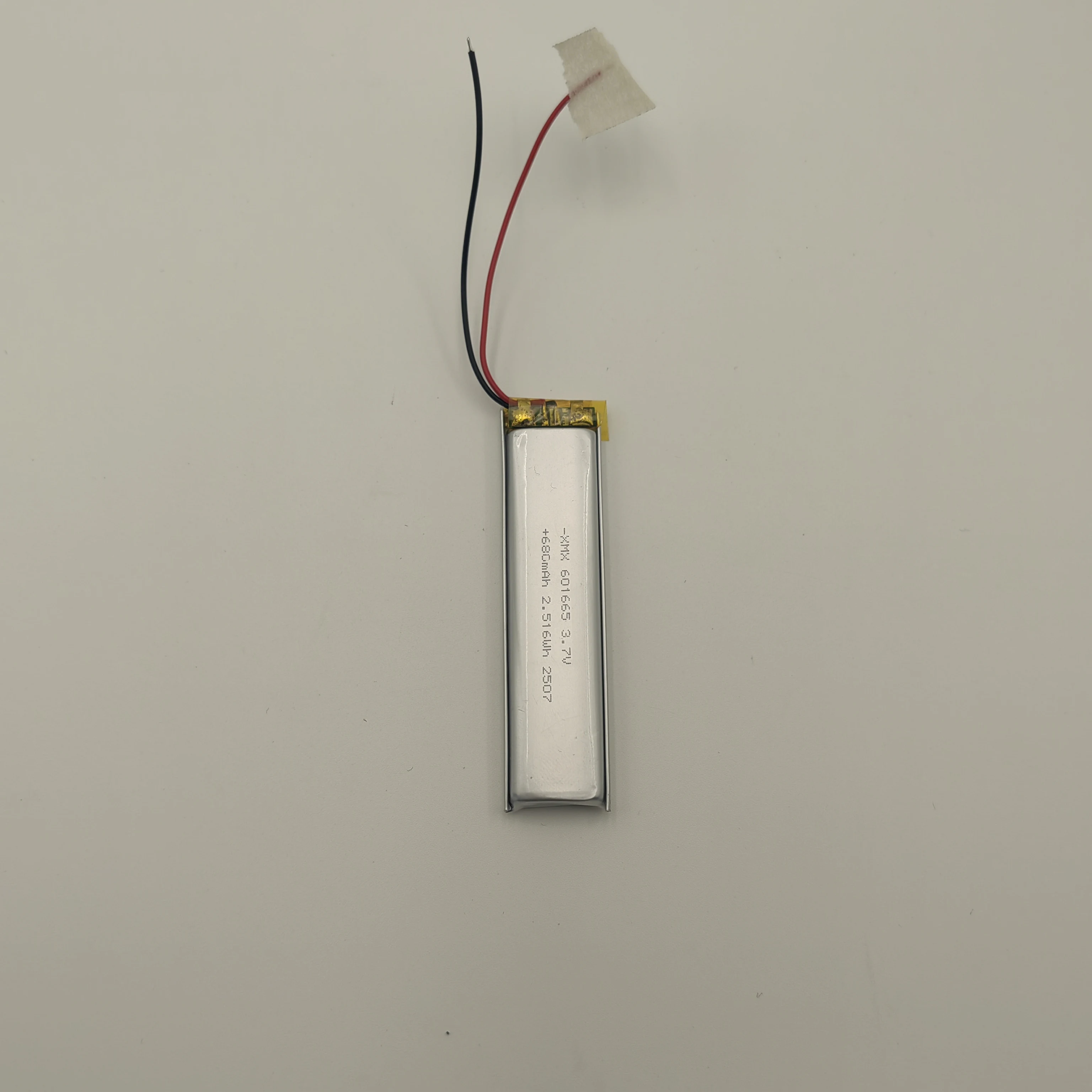 Factory Supplies Rechargeable 601665-680mAh 3.7V Silver Polymer Lithium Ion Battery for Reading Pen Recording Pen Portable Hc14c27f3f8ea4d489b8d0fa3d1f67358f