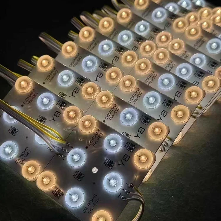 product adjustable color temperature  24v 8 leds light led modules led block chain for signage backlight commercial lighting project-4