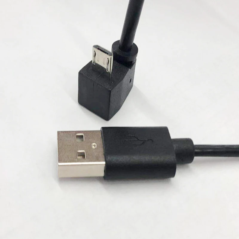 Data and Charger Cable  of 180 Degree U Shape Angled USB Make to Micro USB Cable
