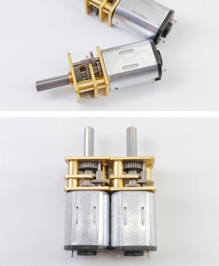 Jutagoss 24GM-N20 Mini Gear Motor – 3V DC 10RPM Motor For DIY Robots, Smart Cars, Models