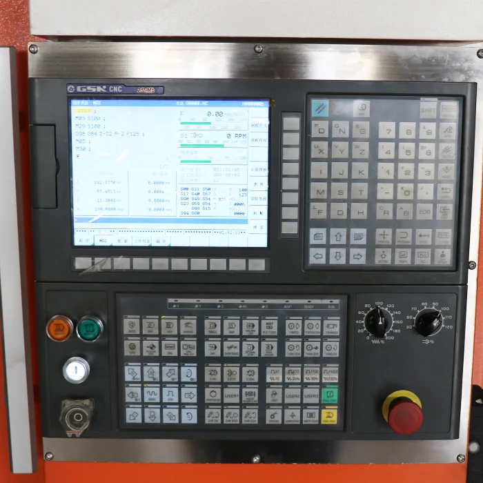 VMC750 Single Spindle Vertical Machining Center New Condition CNC Machine Construction Fanuc Gsk Mitsubishi Including Motor PLC