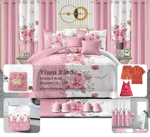 26 Piece Luxury Bedding Set with Coordinating Curtains for a Complete Bedroom Makeover