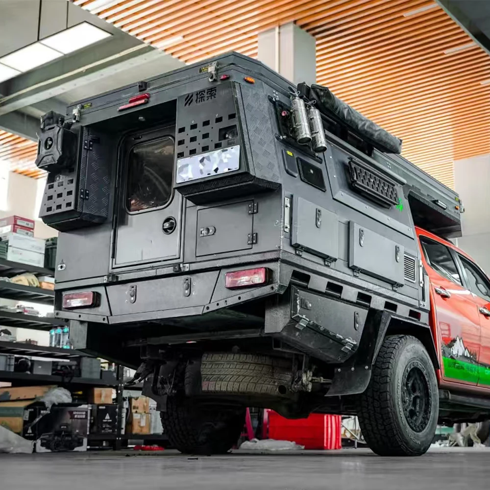 TP09 Pickup Truck Camper Offroad Hard Top Flatbed Kits