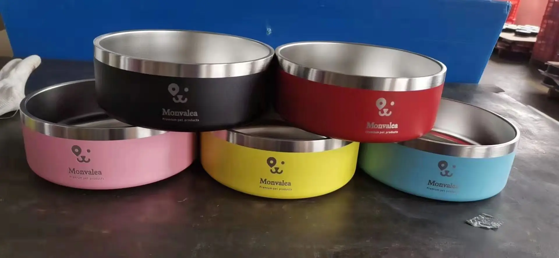 Shurui Manufacturer Personalised Custom Logo Color Powder Coated Dog