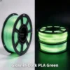 PLA Verde que Brilla en la Oscuridad