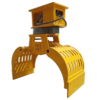 STND Sorting Grab Bucket Mini Excavator Square Compact Hydraulic Demolition Grab Bucket Tool Stone Clamp