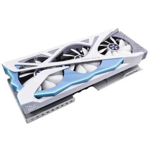Yeston Radeon RX 9070 XT 16G GDDR6 Sakura OC GPU for Gaming