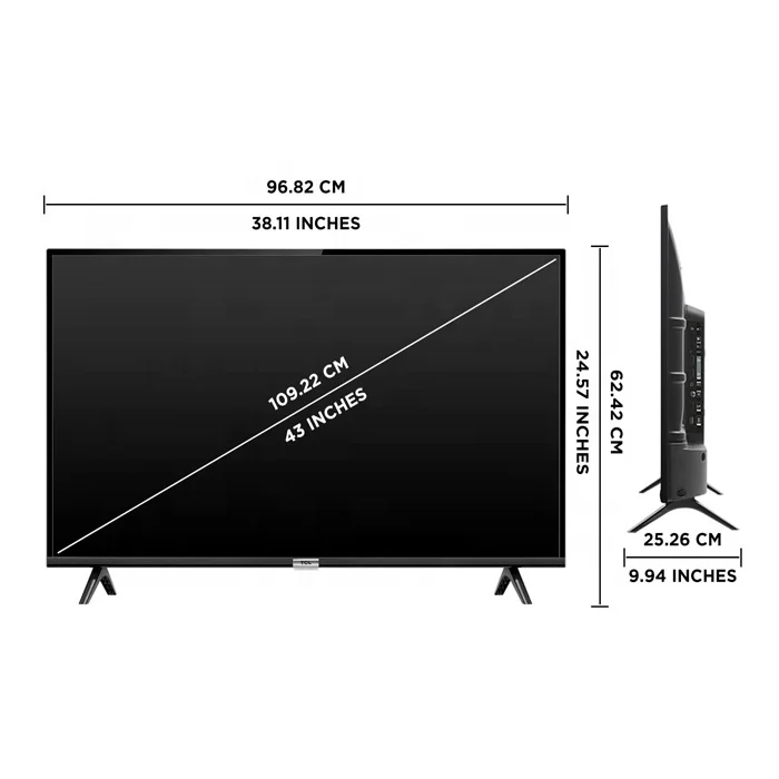 43-inch Smart Android Tv - 4k Uhd Led Touch Screen Tv