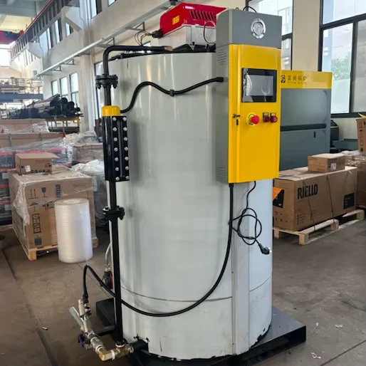 Gas/Oil Fired Vertical Fire Tube Steam Boiler with Automatic Control Industrial Use New Efficient Heating for Milk & Honey
