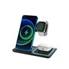 3 IN 1 Wireless Charger Black