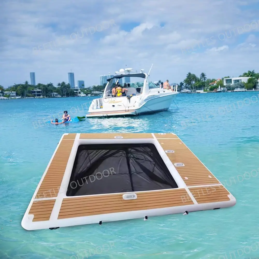 Factory Direct Supply Inflatable Swim Zone Swimming Safety Net Sea Barrier Pool Floating