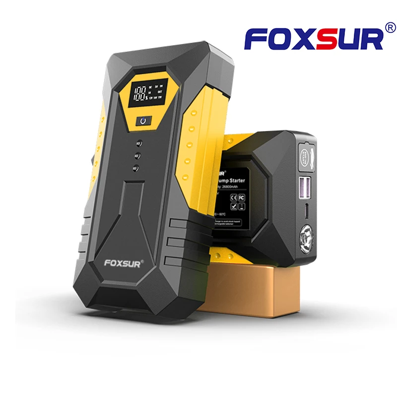 FOXSUR FJS 600 Charger Starting Device 12v Auto Emergency Car Battery Starter Car Jump Starter
